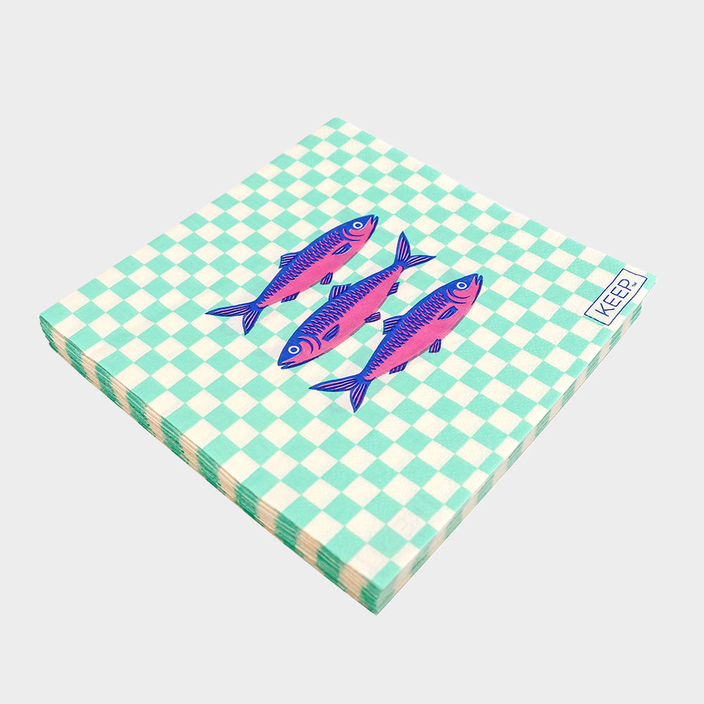 
                  
                    SERVILLETA DE PAPEL SARDINES KEEP
                  
                