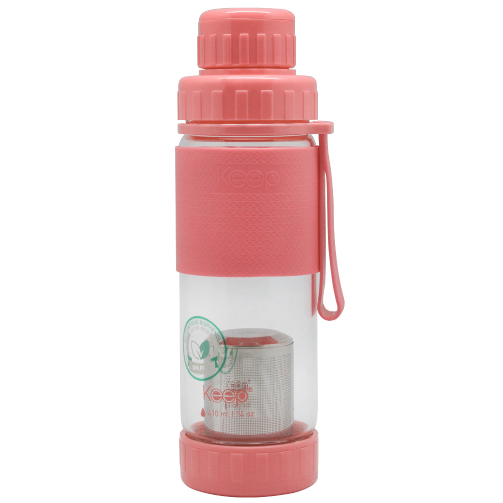
                  
                    BOTELLA TE VIDRIO KEEP
                  
                