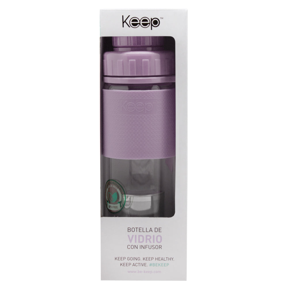 
                  
                    BOTELLA TE VIDRIO KEEP
                  
                