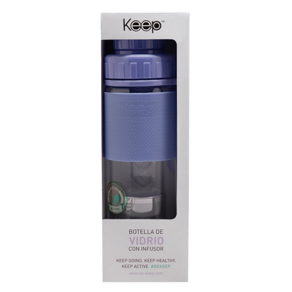 
                  
                    BOTELLA TE VIDRIO KEEP
                  
                