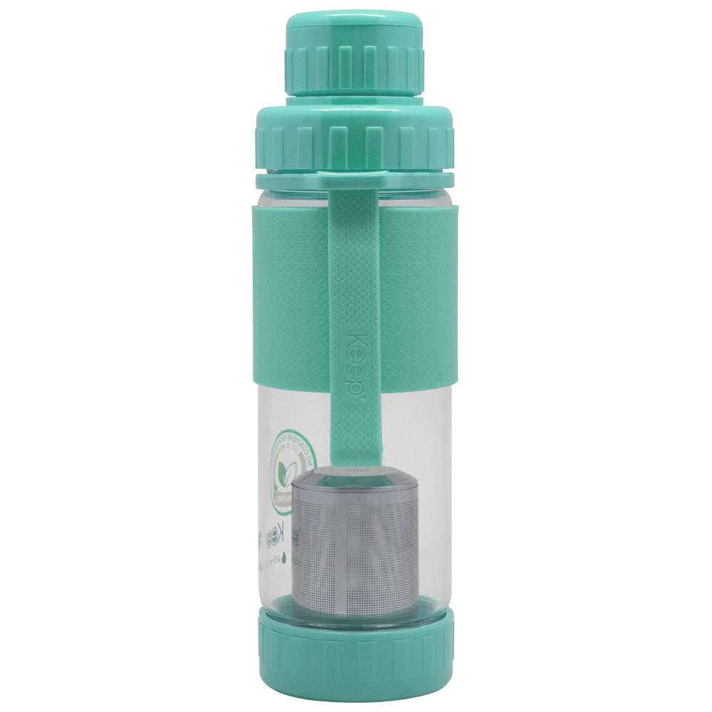 
                  
                    BOTELLA TE VIDRIO KEEP
                  
                