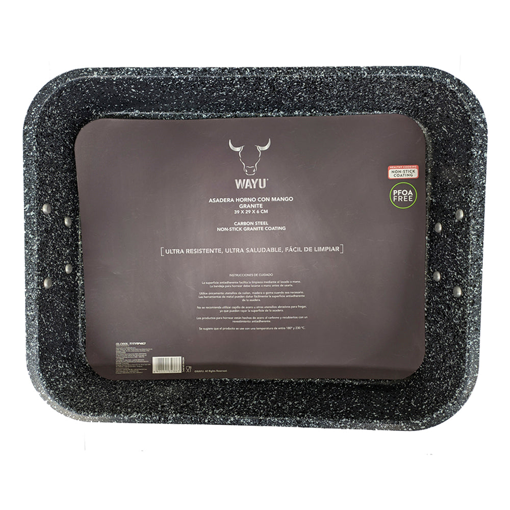 
                  
                    ASADERA HORNO C/MANGO ANTIADHERENTE WAYU
                  
                