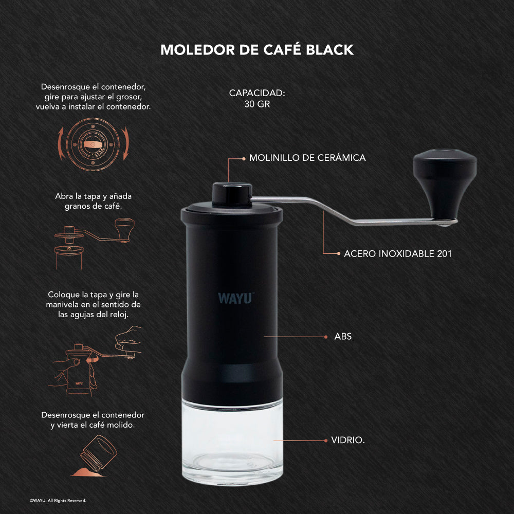 
                  
                    MOLEDOR CAFÉ BLACK WAYU
                  
                