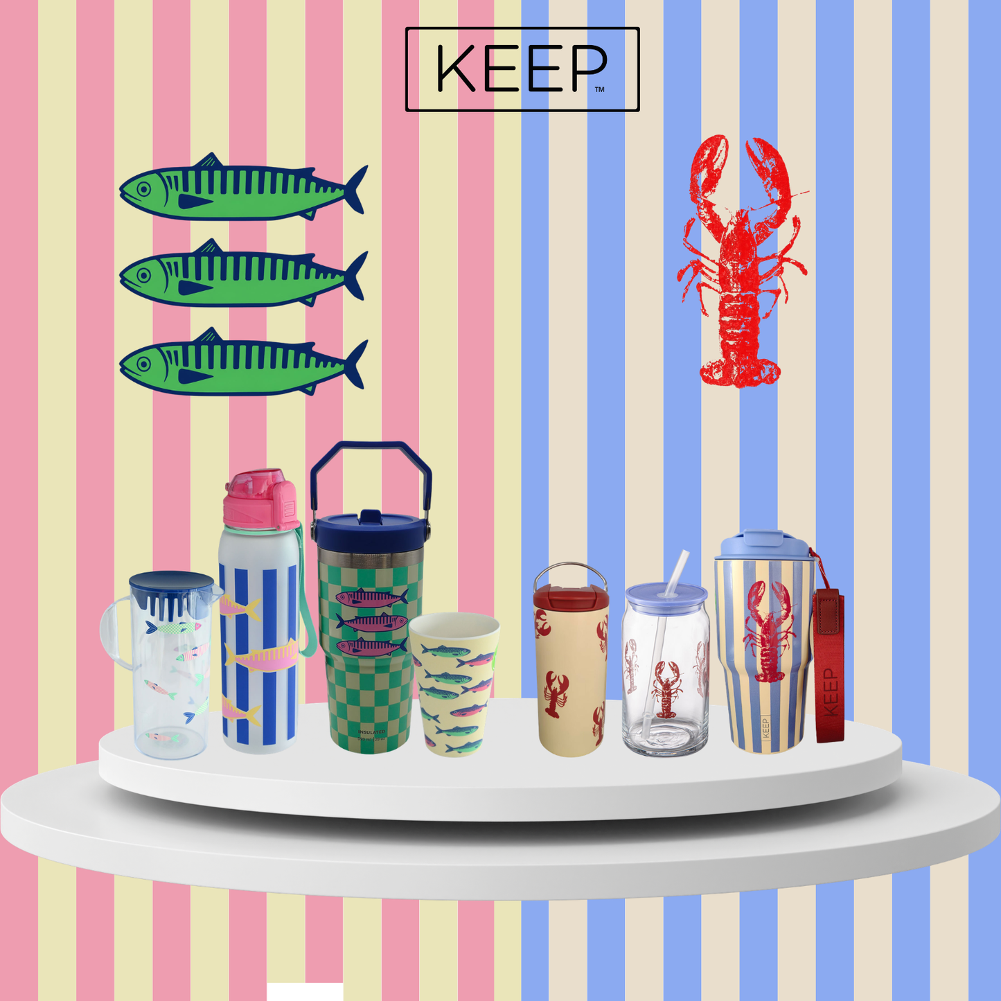KEEP SARDINES & LOBSTER