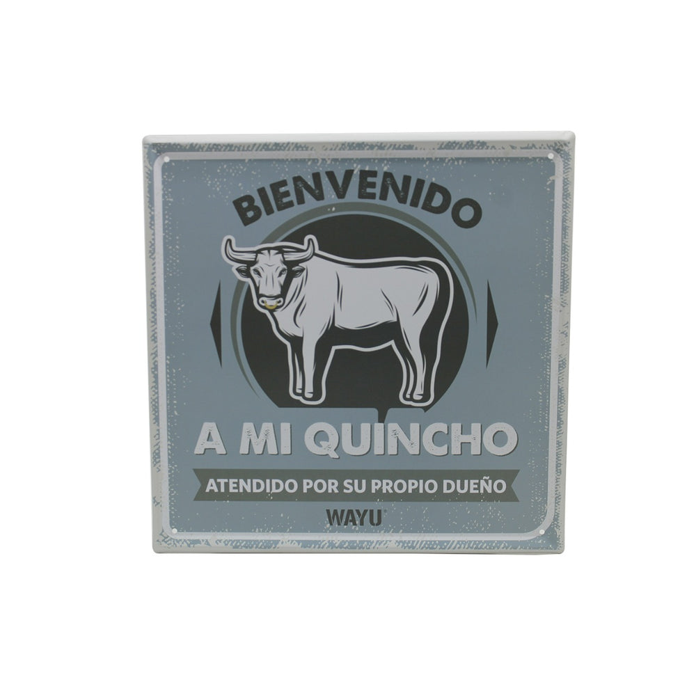 CUADRO DECO BEER  25*25CM WAYU