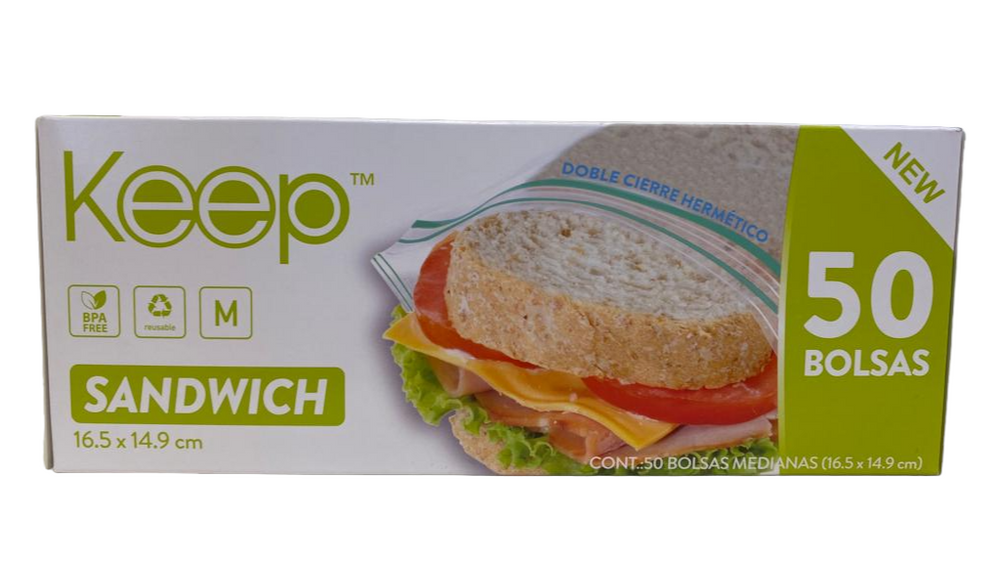 BOLSA HERMETICA SANDWICH 50UN