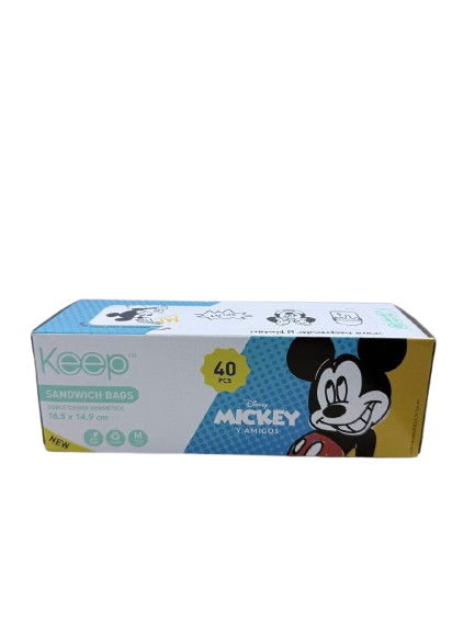 
                  
                    BOLSA SANDWICH MICKEY 40 UN
                  
                