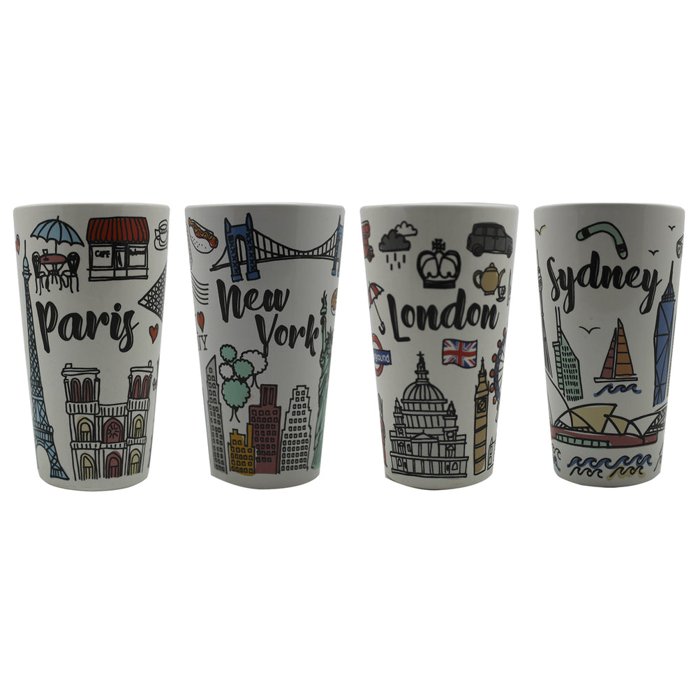 TAZON LATTE CITY COLLECTION C/CAJA GLASSO